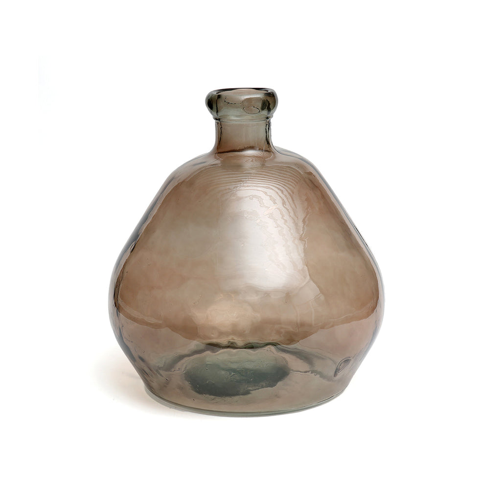Bolai vase – beige genbrugsglas