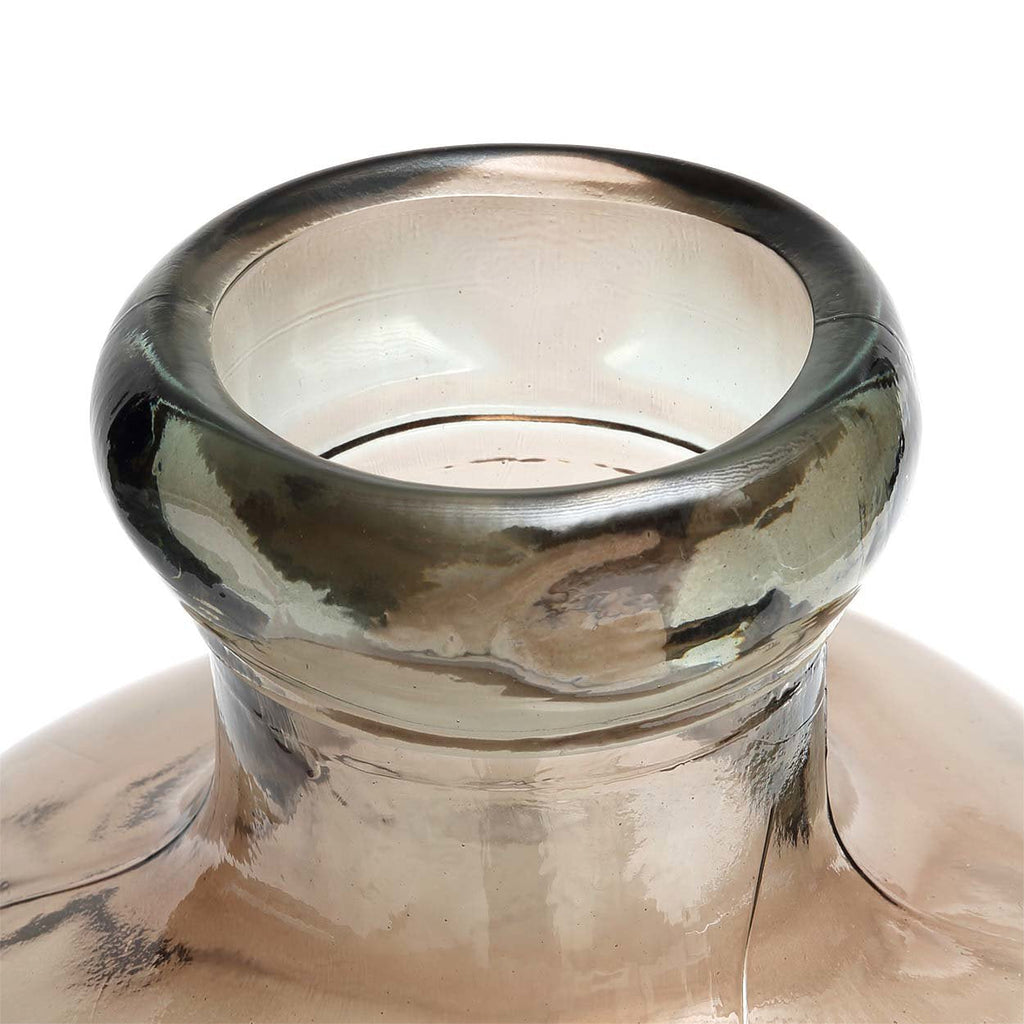Bolai vase – beige genbrugsglas