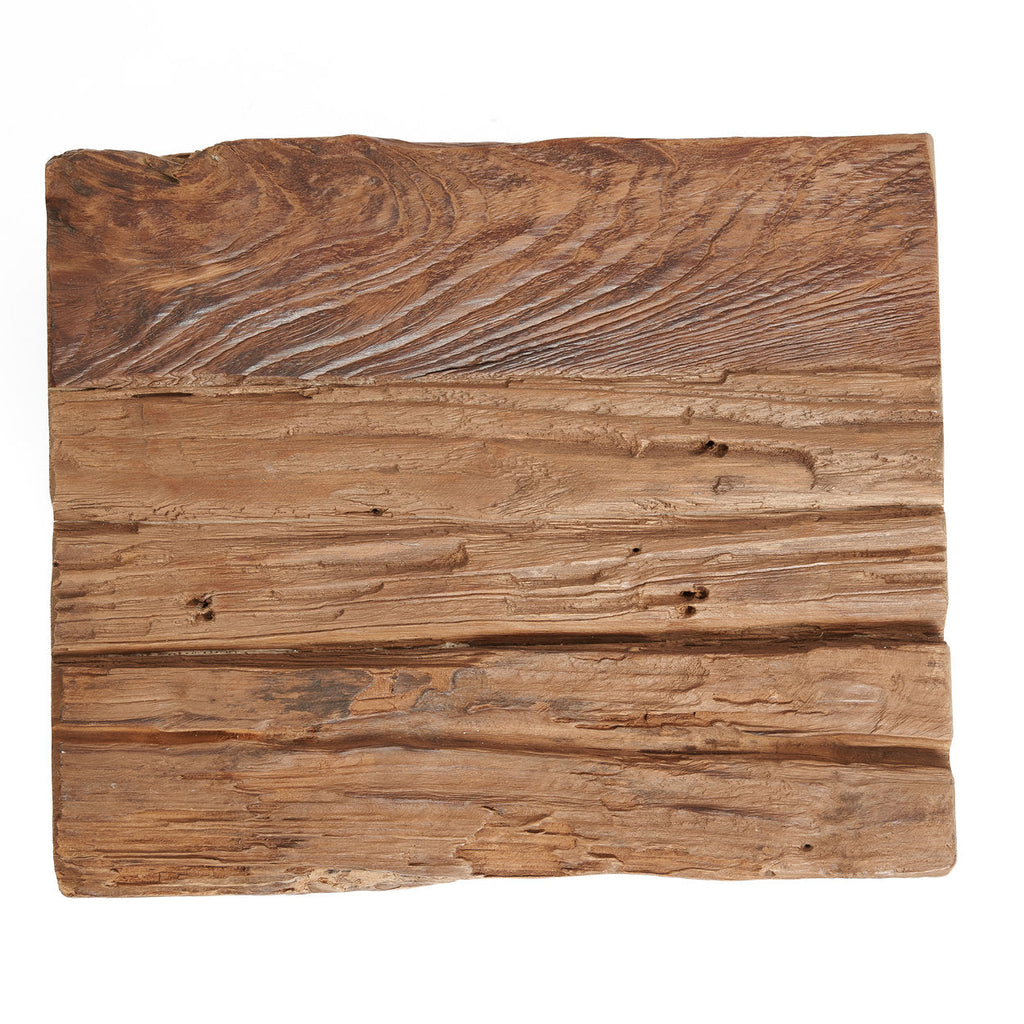 Yoke skammel – genanvendt teak