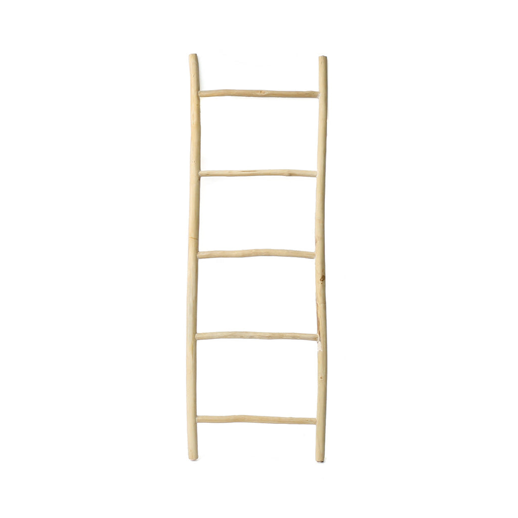 Tulum dekorationsstige – teak, 165 cm