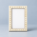 Milo fotoramme – creme & messing, 10 × 15 cm