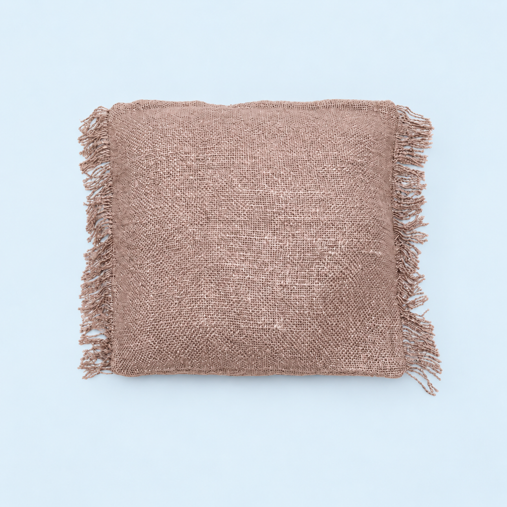 Sera pudebetræk – perlegrå, 60 × 60 cm